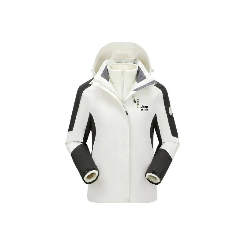 JEEP SPIRIT Waterproof And Windproof To Keep Warm Windbreaker Jacket Unisex-27