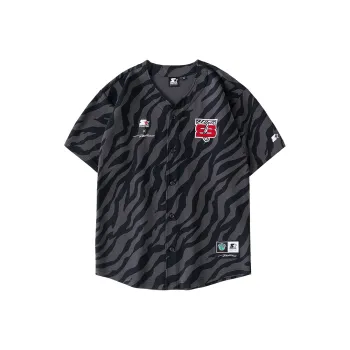 STARTER Baseball Jerseys Unisex Gentleman Gray