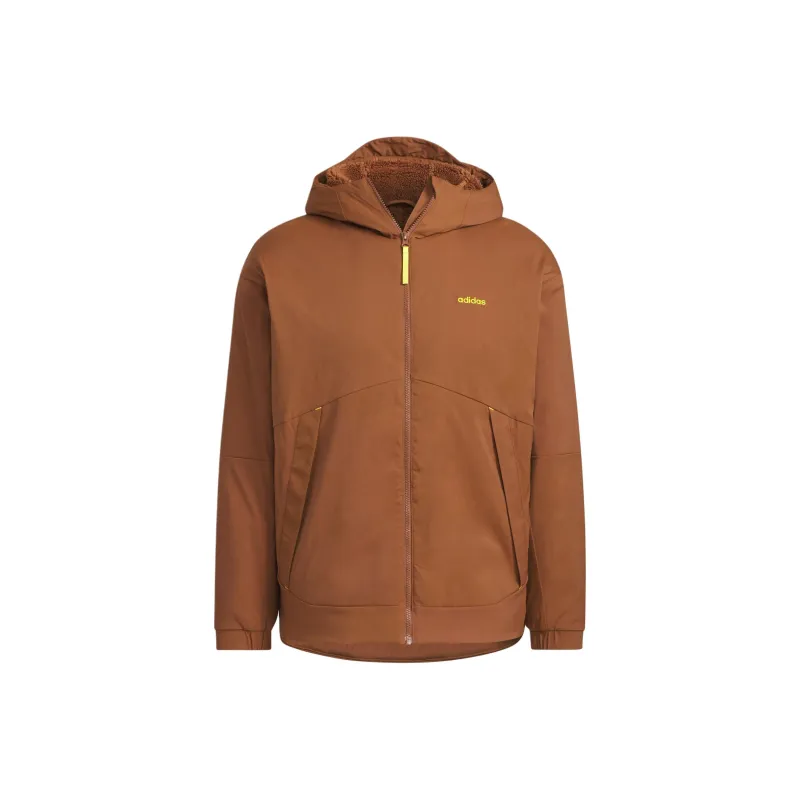 Adidas U SPA FZ HD Jackets Coats Unisex Dark Brown-0