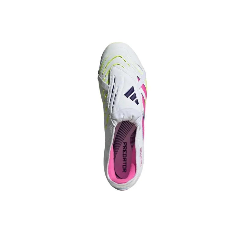 Adidas Predator Pro Fold Over Tongue FG/MG Cloud White Lucid Pink Lucid Lemon-4