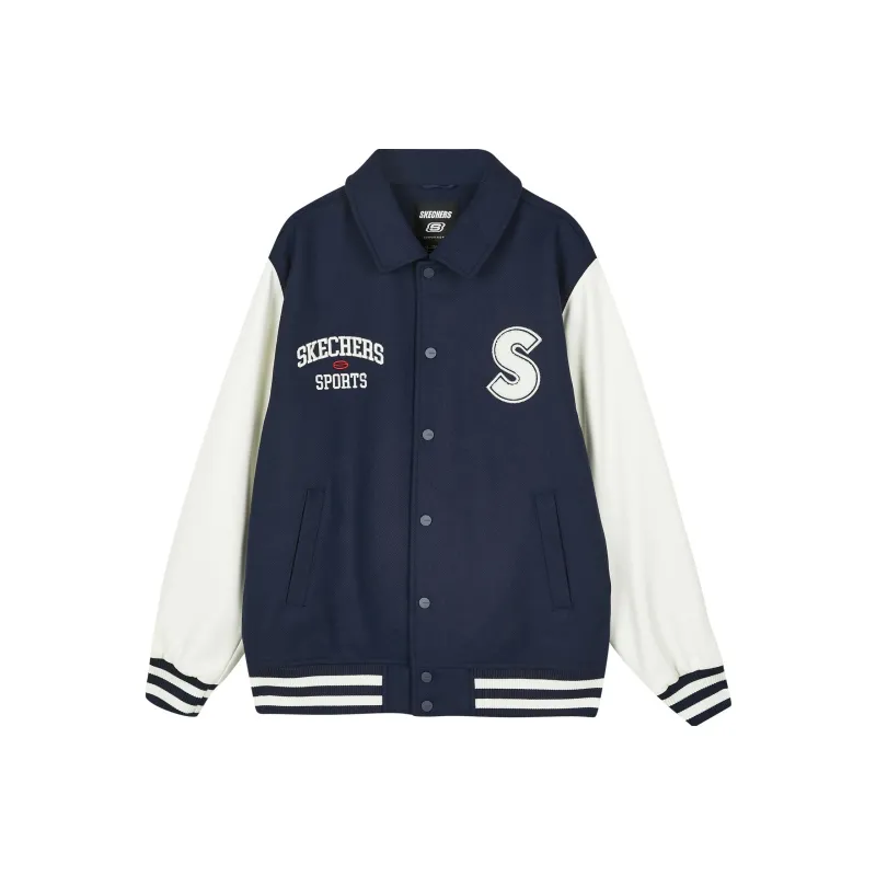 Skechers Puffer Jacket Men's Navy Blue-0