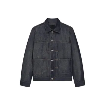 Givenchy FW24 Denim Jacket Men's Blue