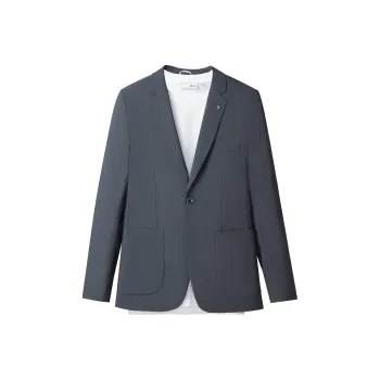 HLA Business Suit Men's Blue Gray