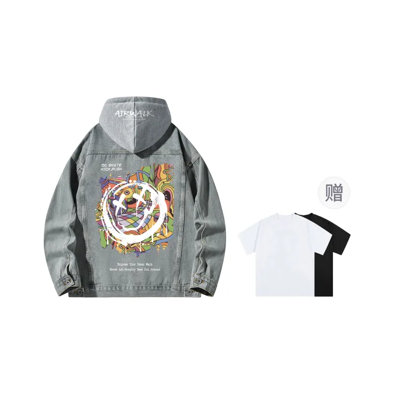 Airwalk Denim Jackets Unisex-17