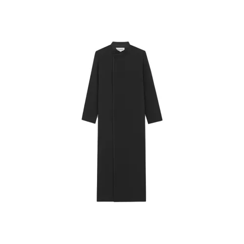 SAINT LAURENT SS23 Coats Men's Black