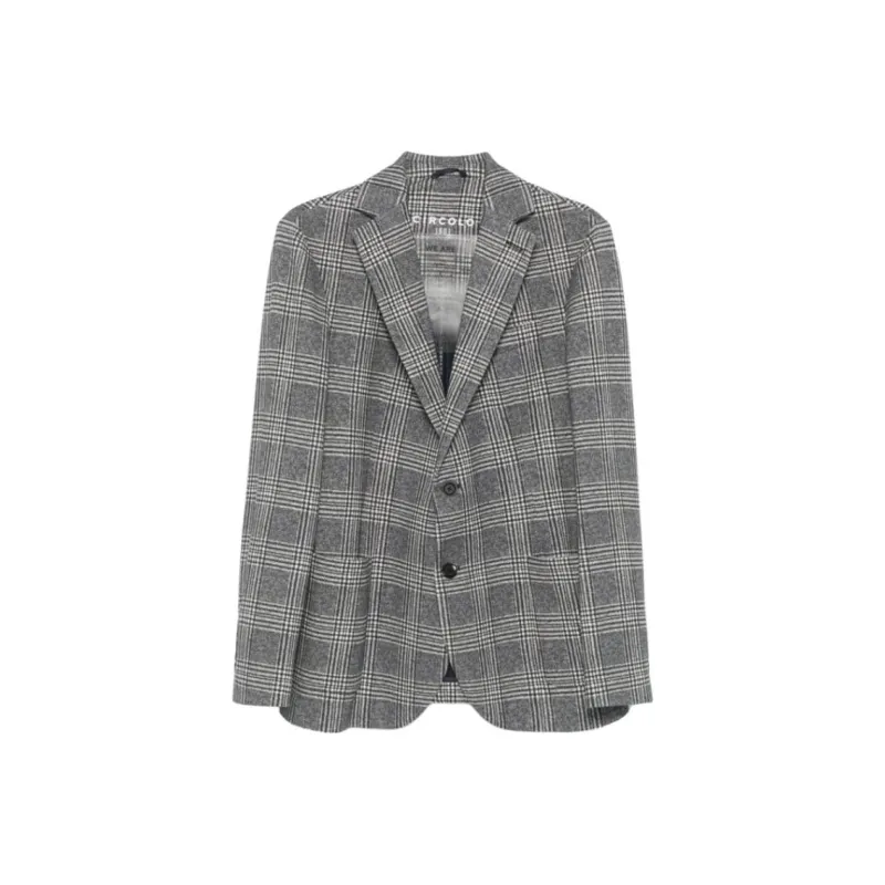 Circolo 1901 Prince of Wales check Blazer-0