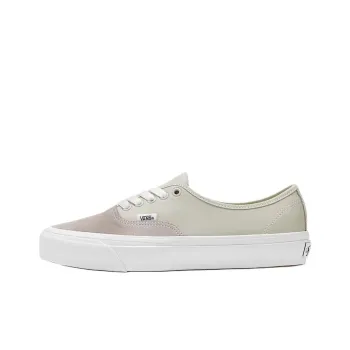 Vans Premium Authentic Anti Slip Wear Resistant Low Top Skateboard Shoes Unisex Gray