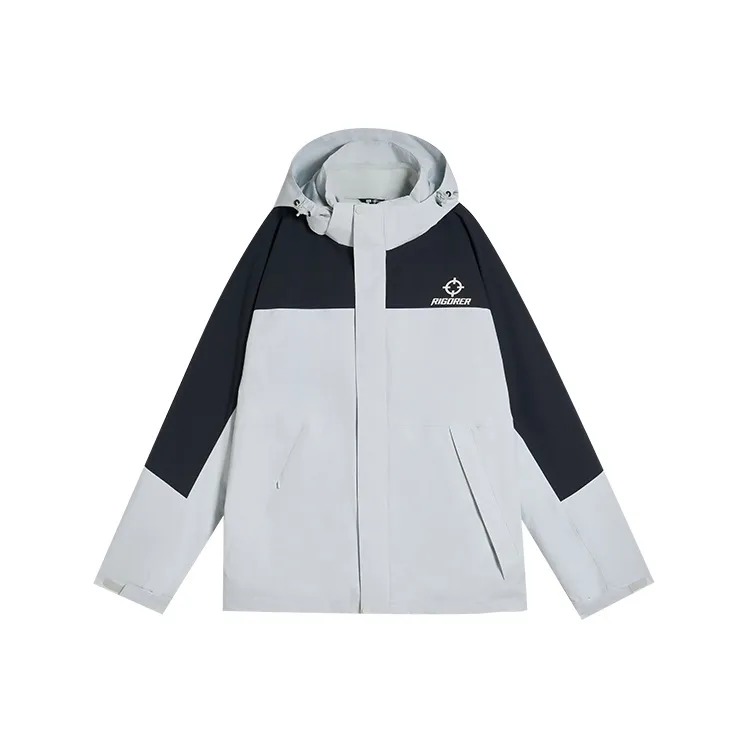 RIGORER Water Repellent Windbreaker Coat Unisex-12