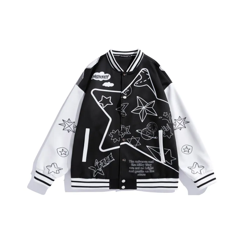 FireMonkey Baseball Jacket Unisex-0