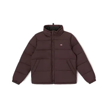 Dickies Puffer Jackets Men Dark Chocolate Brown
