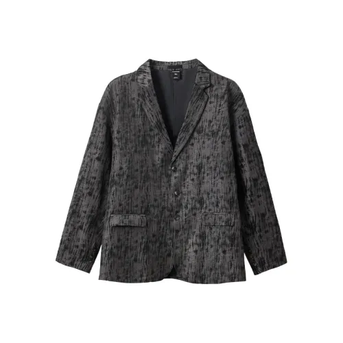 WAYNEXZAVIER Business Suit Men's Dark Gray