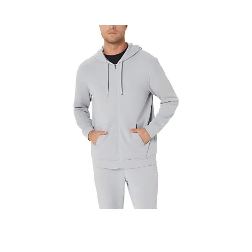 Asics Jackets Men Gray