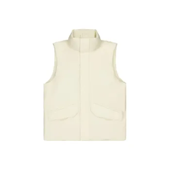 New Balance NB Grey FW24 Dermiza Vest Unisex Light Umber