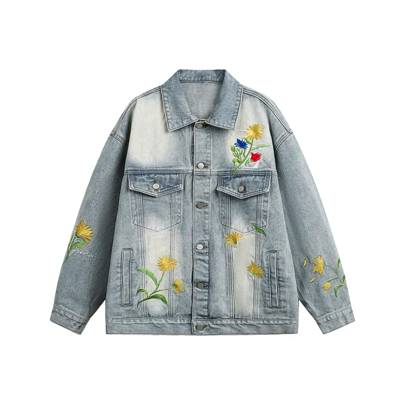 ZEXO Denim Jackets Unisex Blue-0