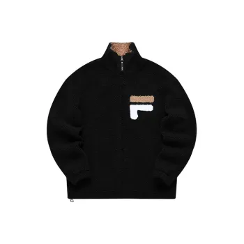 FILA Velvet Jackets Men Black