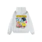 White Heather Gray (Polyester-Cotton Upgraded) Fleece-Lined