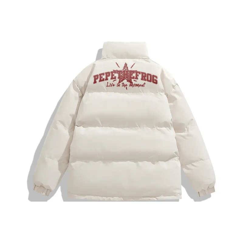 Pepe The Frog Puffer Jacket Unisex-2