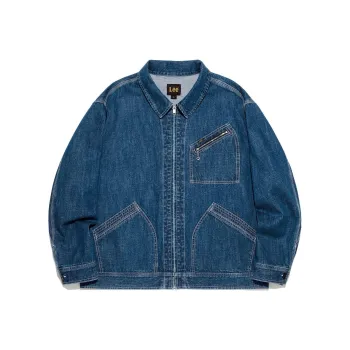 Lee Denim Jackets Unisex Blue