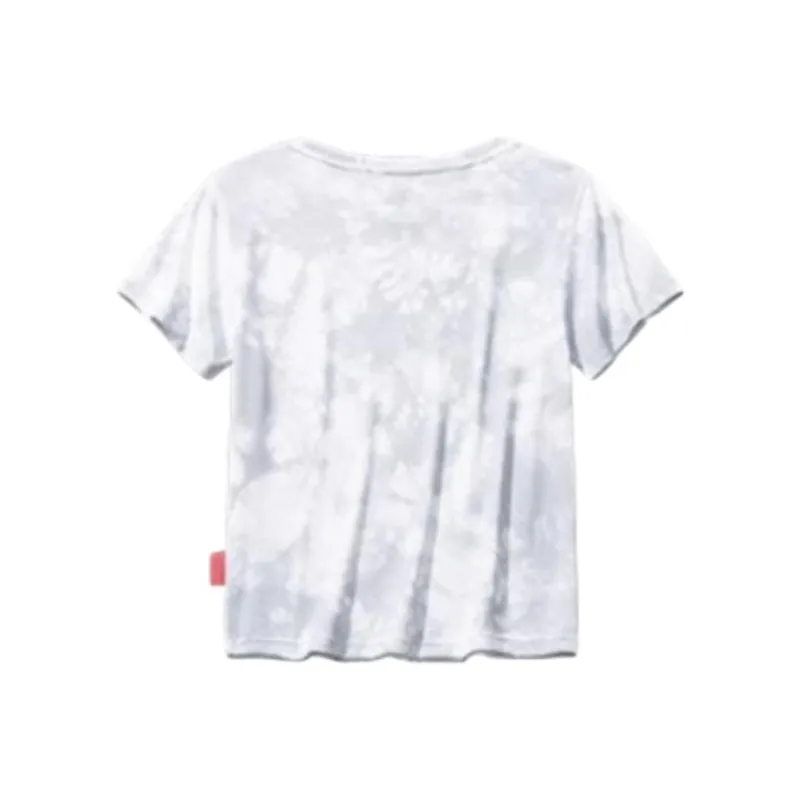 Anta x Roxy Life Collection T Shirt Women's Snowflake White/All Over Print-1
