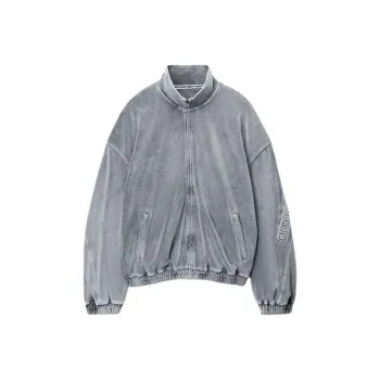 Alexander Wang FW24 Jackets & Coats Unisex Washable Charcoal