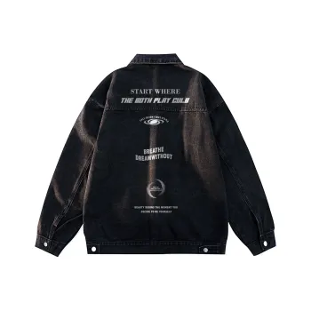 BOTH PLAY Denim Jackets Unisex