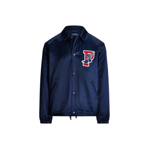 Polo Ralph Lauren Logo appliqué Satin Bomber Jacket