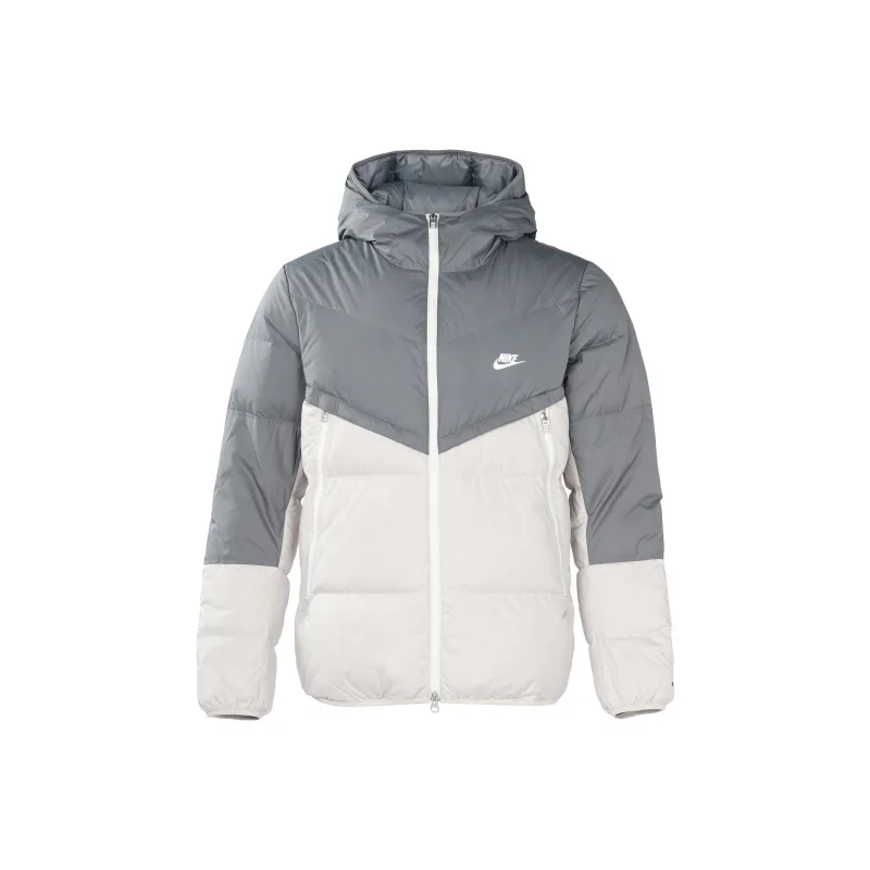 Nike Down Jackets Men Gray-0