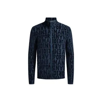 EMPORIO ARMANI FW23 Jackets Coats Men's Navy Blue
