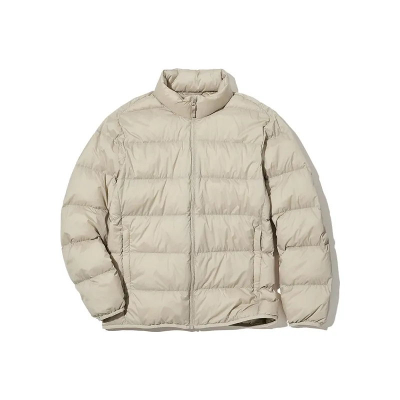 UNIQLO Down Jacket Men's Light Beige-0