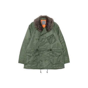 Yohji Yamamoto Coats Unisex Khaki