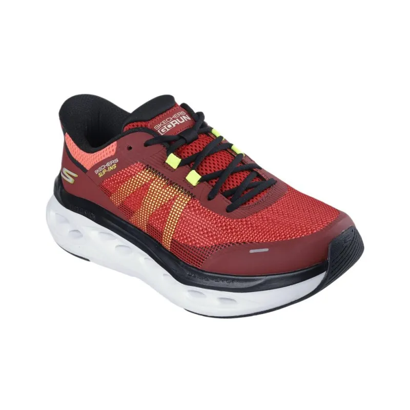 Skechers Max Cushioning Low Top Casual Shoes Men's Red-2