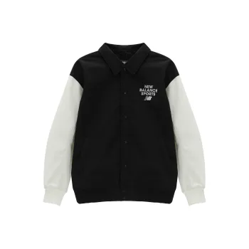 New Balance Puffer Jacket Fall And Winter Unisex Black