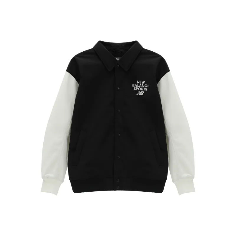 New Balance Puffer Jacket Fall And Winter Unisex Black-0