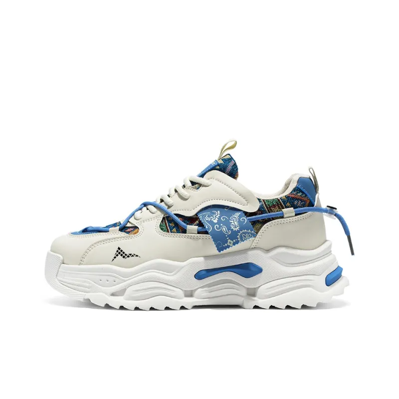ATONGMU Cushioning, Slip Resistant, Abrasion Resistant, Height Increasing Low Top Chunky Sneakers Men's-0
