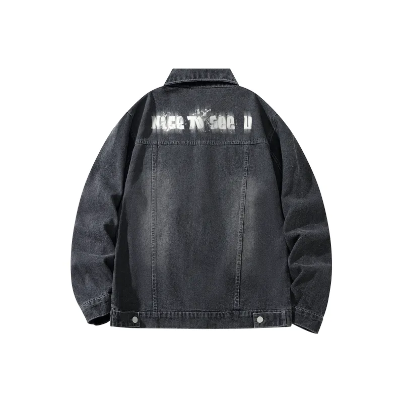 HONOR OF KINGS Denim Jacket Unisex Blue Denim-0