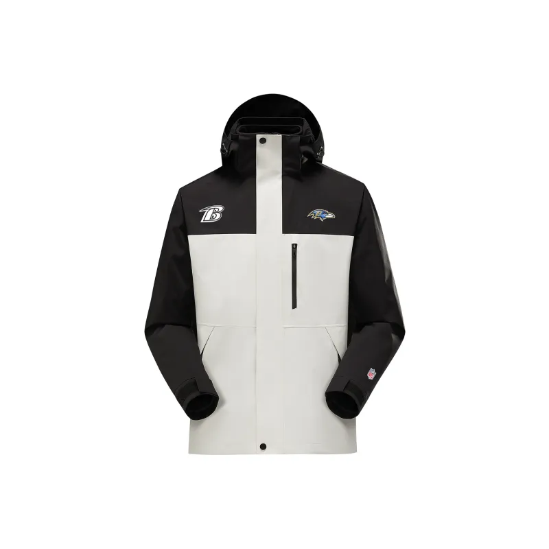 NFL Windbreaker Jacket Unisex Black-8