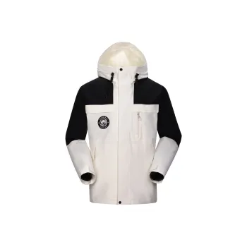 Panda Carefree Play Series Warm Wear Resistant Water Resistant Rainproof Windproof Windbreaker Jacket Unisex