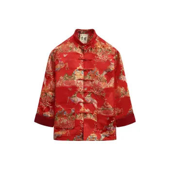 XUANSHENG Jackets Coats Men's Red