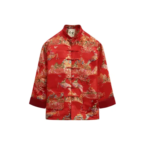 XUANSHENG Jackets Coats Men's Red