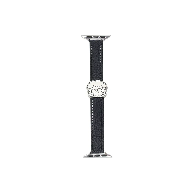 MSSM Watch Band Apple Compatibility 170mm 46mm Genuine Leather Material-3