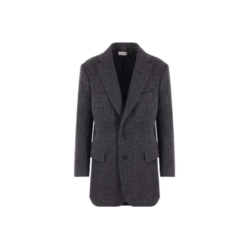 DRIES VAN NOTEN Single Breasted Tailored Blazer-0