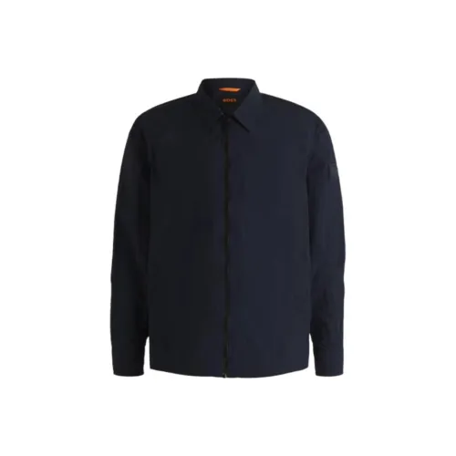 HUGO BOSS SS25 Shirt Men's Blue