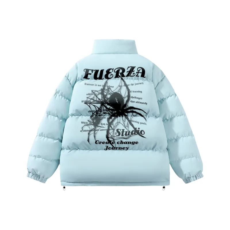FUERZA Down Jacket Unisex Light Blue-0