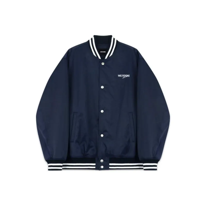 WE11DONE Baseball Jerseys Unisex Navy-0