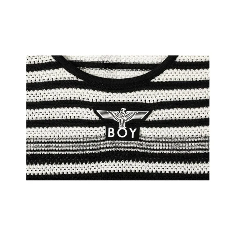 Boy London Tank Tops Women's Black/White-2