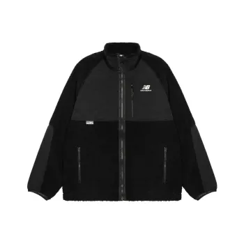 New Balance Velvet Jackets Men Black