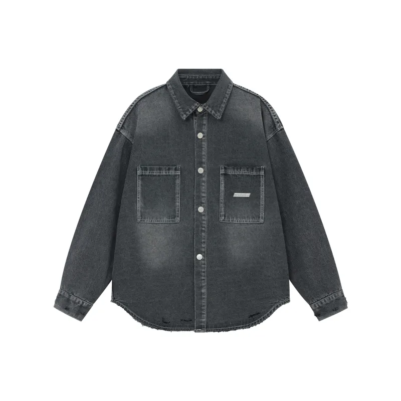 FORNINES Denim Jackets Unisex-2