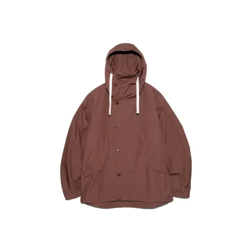 Nanamica Jackets & Coats Unisex Brick Red