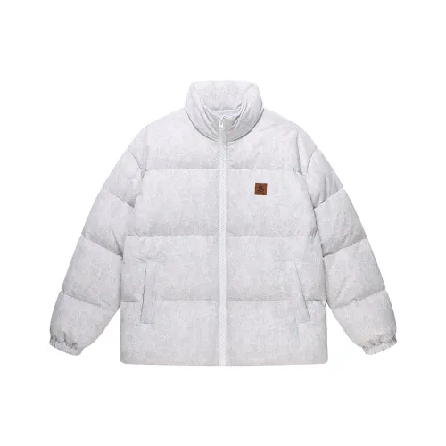 MATCHA STORY Down sheep courtes Unisex White Gray