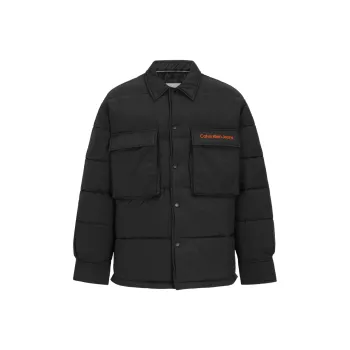 CALVIN KLEIN Puffer Jacket Men's Black